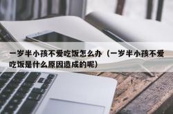 一岁半小孩不爱吃饭怎么办（一岁半小孩不爱吃饭是什么原因造成的呢）