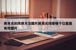 肩周炎的按摩方法图片肩周炎按摩哪个位置最有效图片