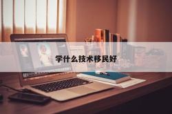 学什么技术移民好