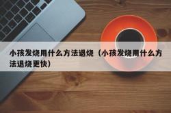 小孩发烧用什么方法退烧（小孩发烧用什么方法退烧更快）