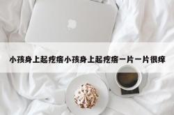 小孩身上起疙瘩小孩身上起疙瘩一片一片很痒