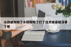 小孩被狗咬了小孩狗咬了打了狂犬疫苗就没事了吧