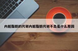 内脏脂肪的代谢内脏脂肪代谢不出是什么原因